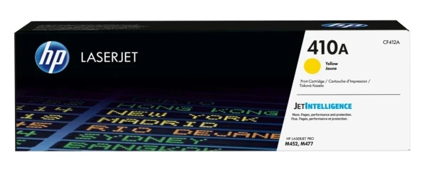 Toner HP 410A/žuta