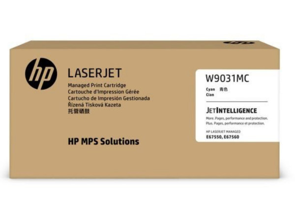 Toner HP W9031MC Managed/plava