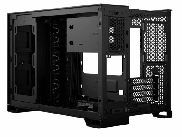 Kucište CORSAIR 2500D AIRFLOW Mid-Tower/ATX/kaljeno staklo/bez napajanja/crna