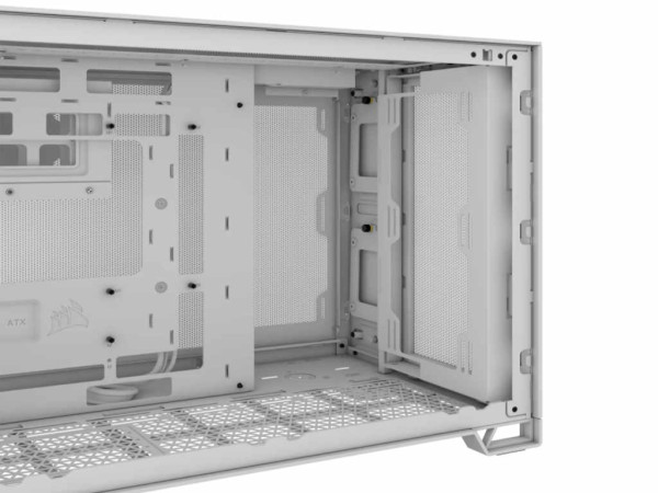 Kucište CORSAIR 2500D AIRFLOW Mid-Tower/ATX/kaljeno staklo/bez napajanja/bela