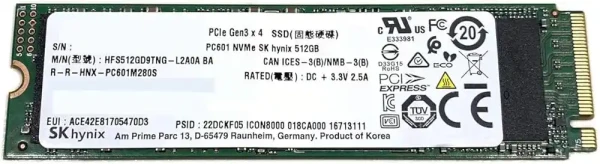 SSD M.2 NVMe 512GB Hynix / 2280 - Bulk