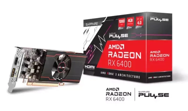 Grafička karta Sapphire Pulse AMD Radeon RX 6400 4GB  GDDR6 11315-01-20G HDMI/DP - Outlet 3m