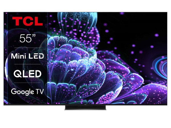 Televizor TCL 55C835/MiniLED/55''/4K HDR/144Hz/GoogleTV/crna