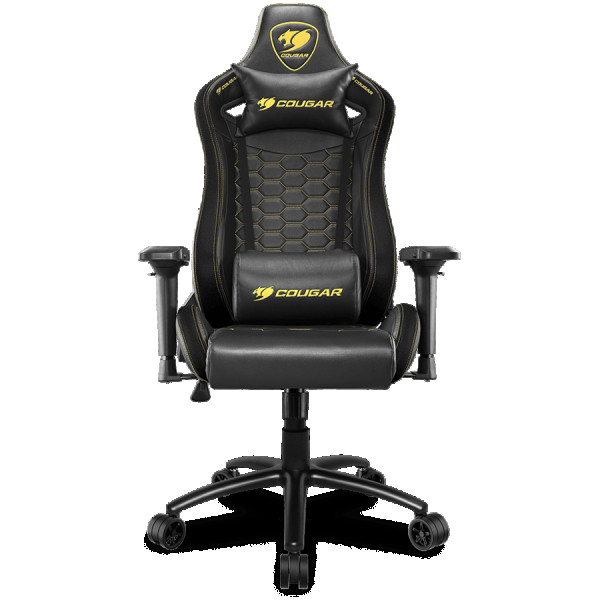 COUGAR OUTRIDER S ROYAL Gaming chair, Black Gold ( CGR-OUTRIDER S-RY )