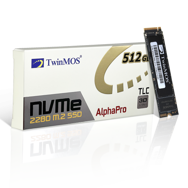 SSD M.2 NVMe TwinMOS 512GB, 3500MBs/3080MBs NVMEFGBM2280