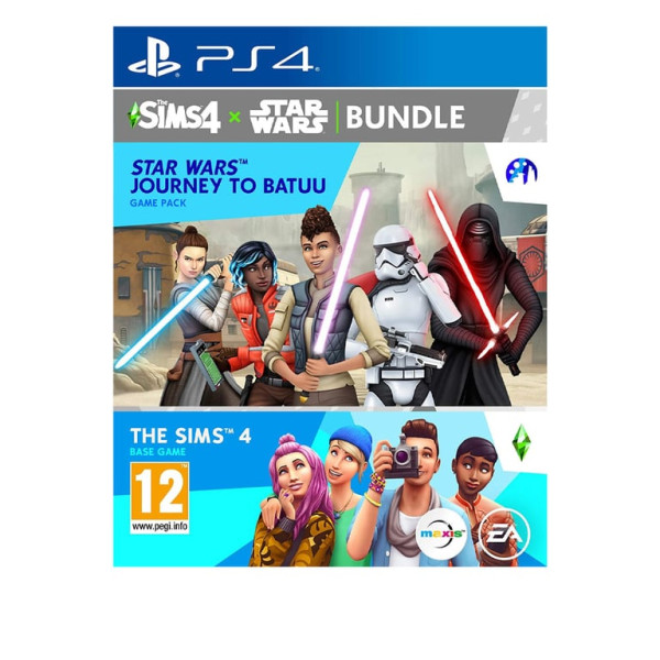 PS4 The Sims 4 Star Wars: Journey To Batuu - Base Game and Game Pack Bundle