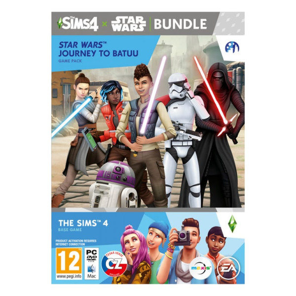 PC The Sims 4 Star Wars: Journey To Batuu - Base Game and Game Pack Bundle