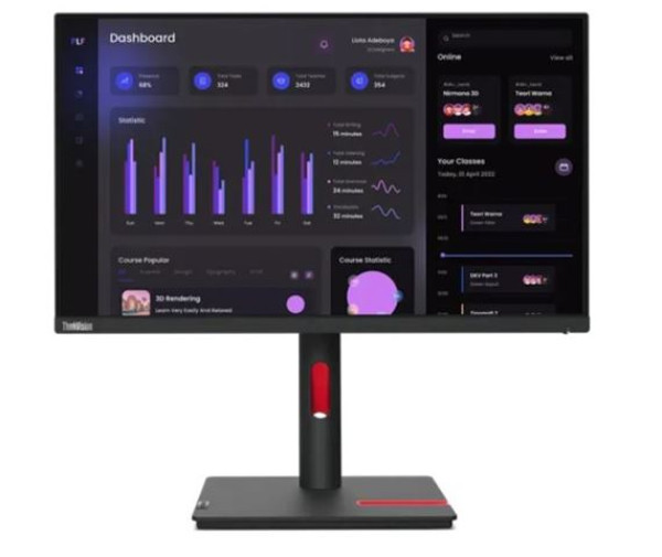 MON 24 LN T24i-30 24'' HDMIDPVGA4XUSB 3.23Y, 63CFMAR3EU