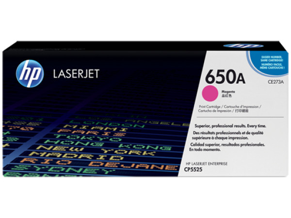 Toner HP 650A Contractual/crvena