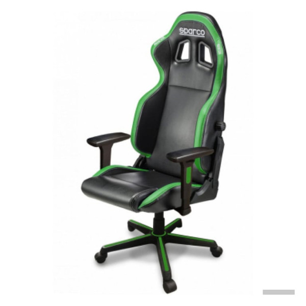 ICON Gaming/office chair Black/Fluo Green
