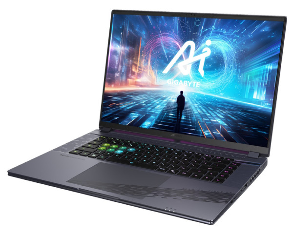 GIGABYTE AORUS 16X 9KG 16 inch QHD+ 165Hz i7-13650HX 16GB 1TB SSD GeForce RTX 4060 8GB Backlit Win11Home gaming laptop 