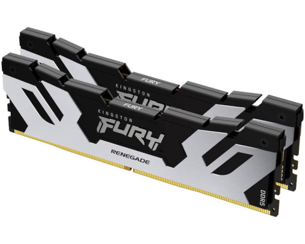 KINGSTON DIMM DDR5 48GB (2x24GB kit) 7200MT/s KF572C38RSK2-48 FURY Renegade Silver XMP 
