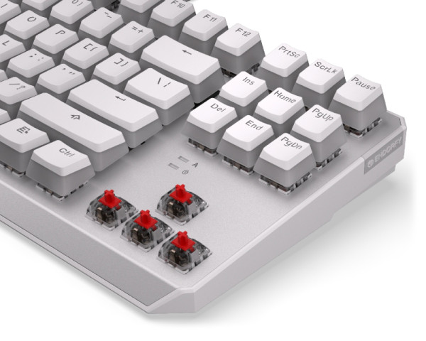 ENDORFY Thock TKL Pudding Onyx White Red RGB tastatura (EY5A009) 