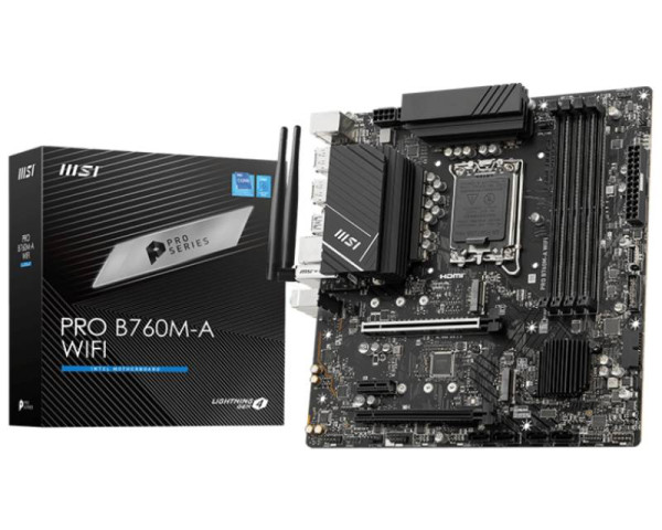 MB s1700 MSI PRO B760M-A WIFI DDR5
