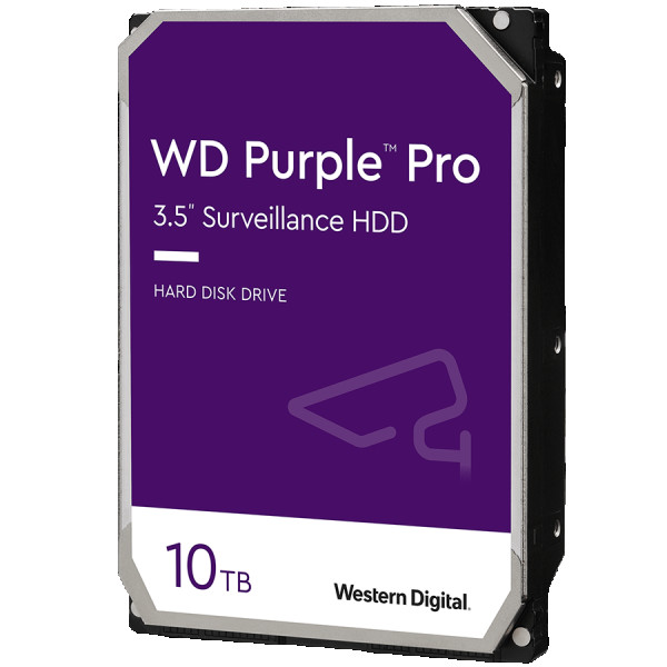 HDD AV WD Purple Pro (3.5, 10TB, 256MB, 7200 RPM, SATA 6 Gbs) ( WD101PURP ) 