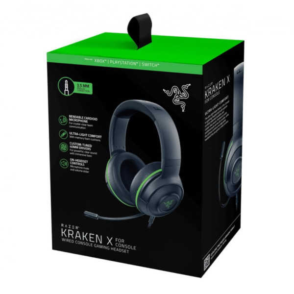 Kraken X for Console - Green