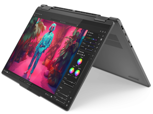 Laptop LENOVO Yoga 7 2in1 14AHP9 Win11 Home/14'' WUXGA OLED/Ryzen 7-8840HS/16GB/1TB/backlit SRB/siva