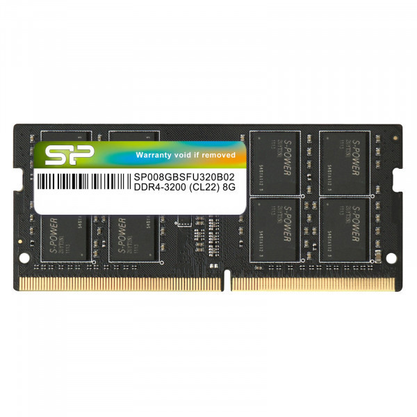 RAM SODIMM DDR4 8GB 3200MHz Silicon Power SP008GBSFU320X02 BULK
