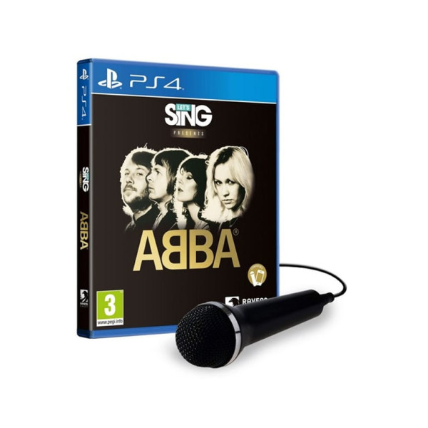 PS4 Let's Sing: ABBA - Single Mic Bundle
