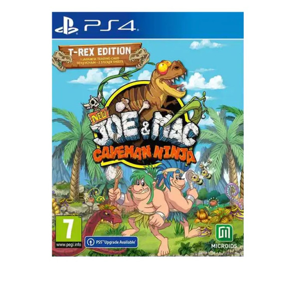 PS4 New Joe&Mac: Caveman Ninja Limited Edition