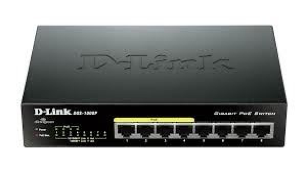 DLink Switch Gigabit DGS-1008P 60W POE