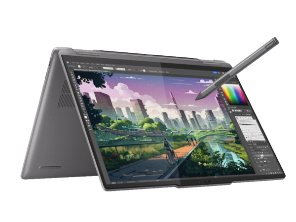 Laptop LENOVO Yoga 7 2in1 14AHP9 DOS/14'' WUXGA OLED/Ryzen 7-8840HS/16GB/1TB/backlit SRB/siva