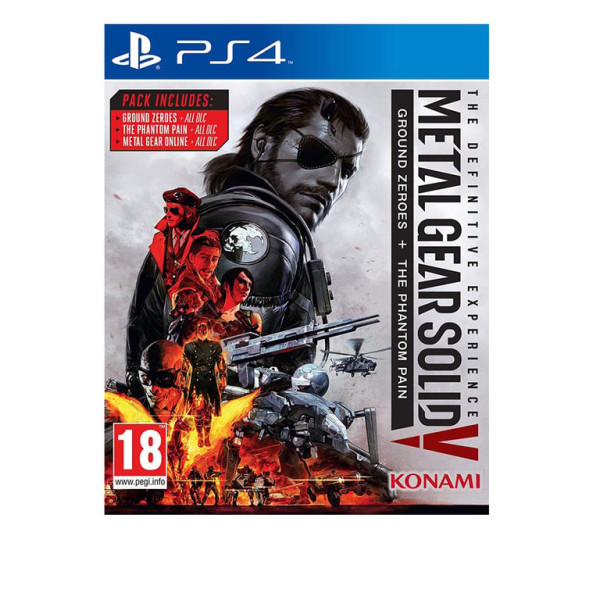 PS4 Metal Gear Solid - The Definitive Experience