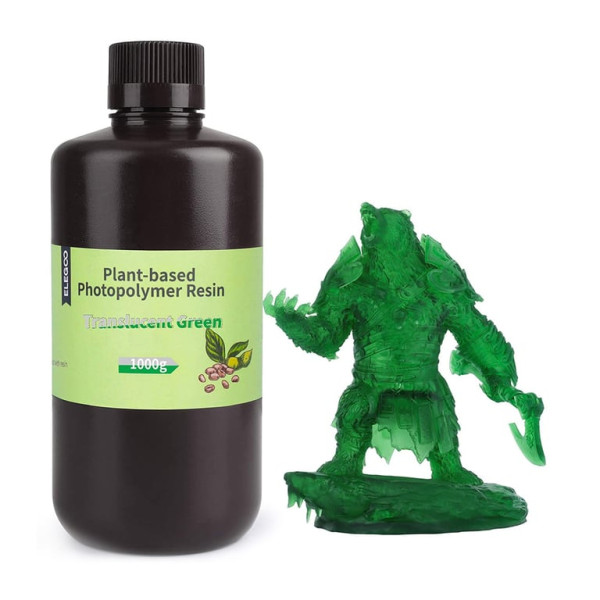 Plant-Based Resin 1kg - Clear Green