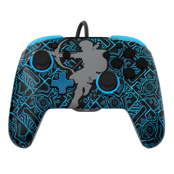 Nintendo Switch Wired Controller Rematch – Link Glow In The Dark