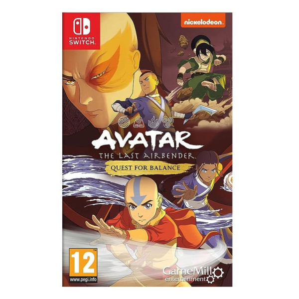 Switch Avatar The Last Airbender: Quest for Balance
