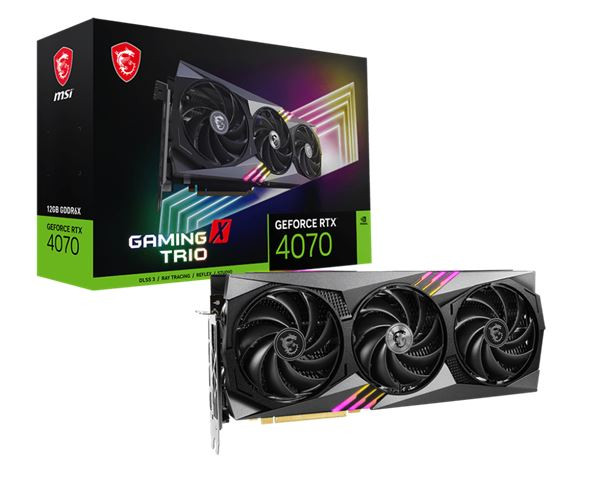 VGA MSI RTX 4070 Gaming TRIO 12G