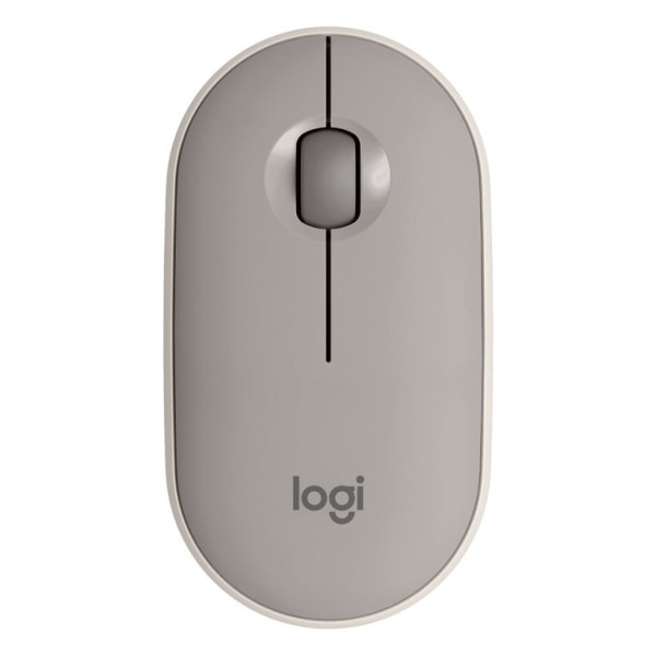 LOGITECH M350 Pebble Bluetooth Mouse - SAND ( 910-006751 ) 