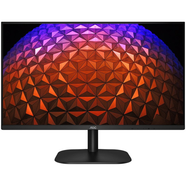 AOC Monitor 27B2H 27'' IPS, 16:9, 1920x1080 (Full HD), 4ms, 250 cdm˛, 1000:1, D-Sub, HDMI, Audio Out, Tilt Adjustment, VESA Mountable, 3-year warranty ( 27B2HEU )