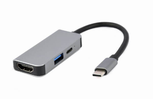 Docking station Cablexpert A-CM-COMBO3-02 USB-C - HDMI USB 3.0 PD