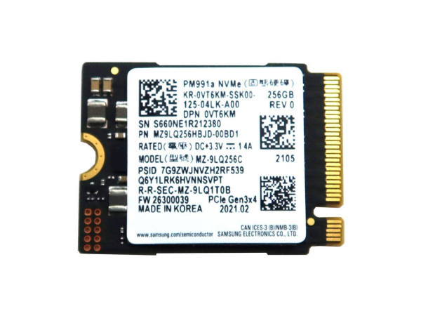 SSD M.2 NVMe Samsung 256GB MZ-9LQ256C, Bulk 2230