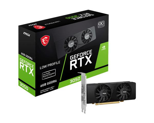 VGA MSI RTX 3050 VENTUS 2X E 6G OC
