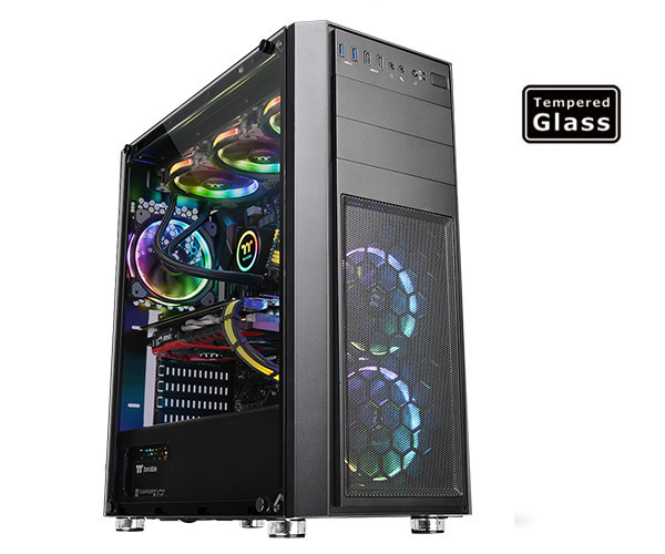 Kućište Thermaltake Versa H26 TGBlackGlassCA-1J5-00M1WN-00