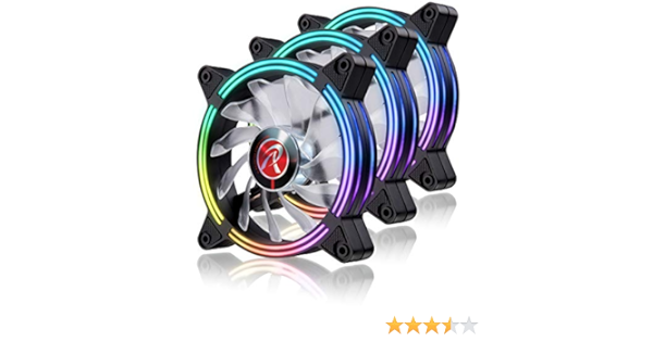 Ventilatori Raijintek EOS 12 RBW ADD-3, ARGB x3 PWM