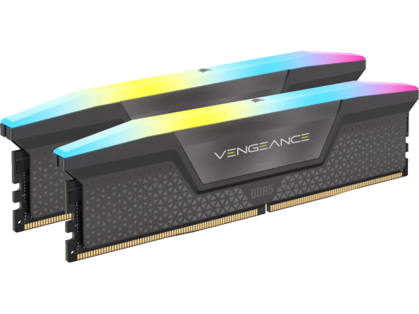 MEMORIJA CORSAIR VENGEANCE 32GB(2X16GB)/DDR5/6000MHZ/CL36/1.4V/RGB/EXPO & XMP