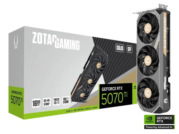 Grafička karta Zotac Gaming Geforce RTX 5070 Ti Solid OC 16GB DDR7 256 bit 3xDP/HDMI