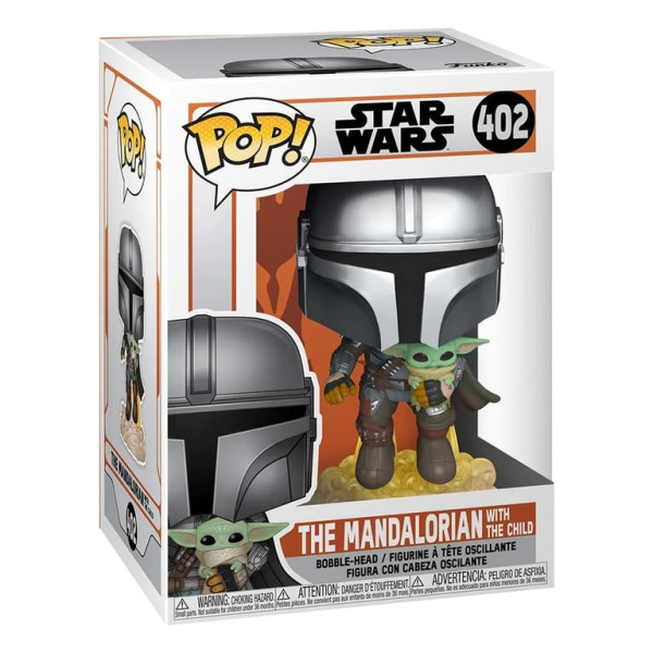 Star Wars Mandalorian POP! Vinyl - Mando Flying w/Jet Pack
