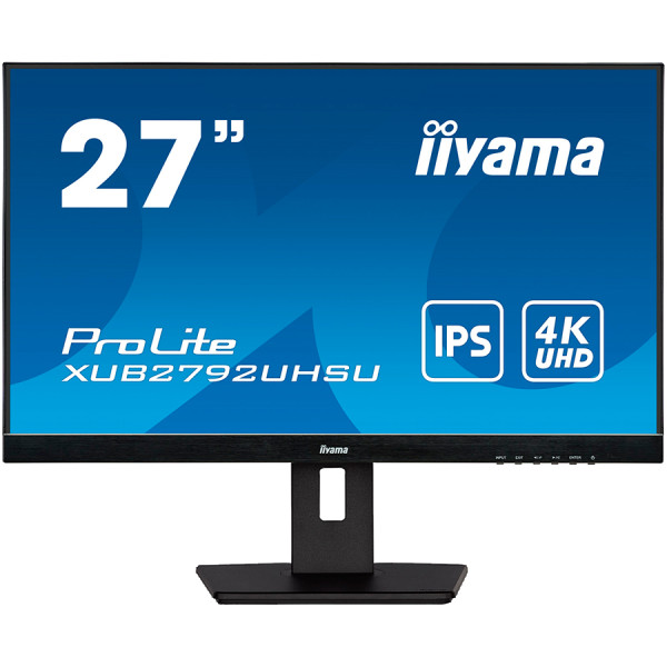 IIYAMA Monitor 24'' VA-panel, 1920x1080, 250cdm˛, 4ms, HDMI, DisplayPort, USB-HUB, Speakers (23,8''VIS) ( X2483HSU-B5 )