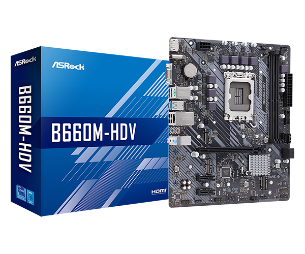 MB s1700 ASRock B660M-HDV 90-MXBH40-A0UAYZ