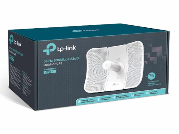 Acces point TP-LINK Wi-Fi Outdoor 300Mbps/5GHz,  23dBi