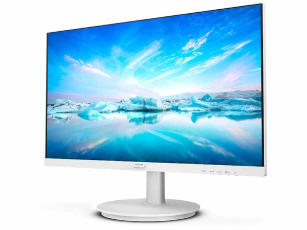 Monitor PHILIPS 241V8AW/00 23,8''/IPS/1920x1080/75Hz/4ms GtG/VGA,HDMI/VESA/zvučnici/bela