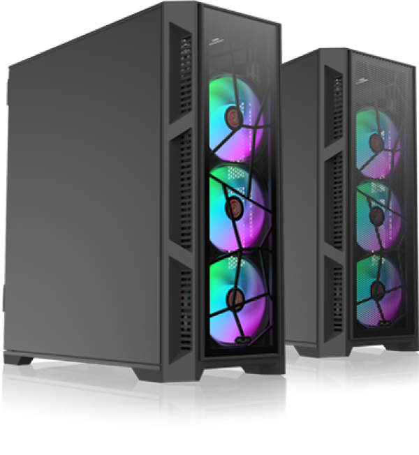 Kuciste Raijintek PONOS MS4, ATX midtowerUSB 3.0 x1USB 2.0 x24x argb