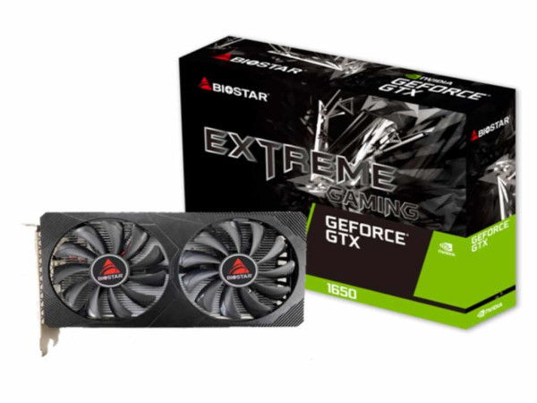 Grafička karta BIOSTAR GTX1650 NVD/4G/GDDR6/128bit/crna