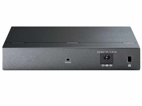 TP-LINK switch Gigabit 5x RJ45 10/100/1000Mbps, Easy Smart, 4-Port PoE+