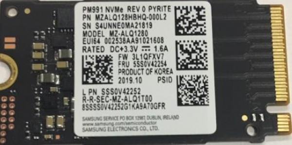 SSD M.2 NVMe 128GB Samsung MZ-ALQ1280 Bulk 2242