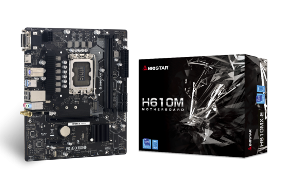 MB s1700 Biostar H610MX-E 2xDDR4M.2HDMIVGADVI